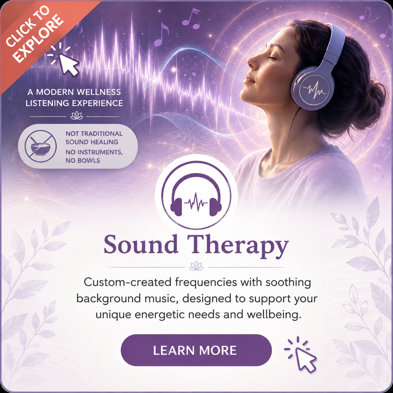 Personalised Sound Frequency Therapy